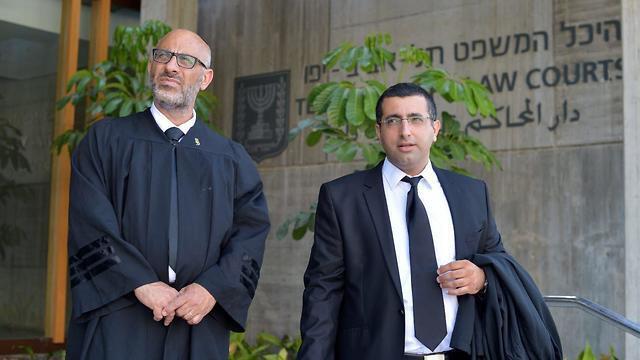 Таль Габай и Йегуда Фрид, адвокаты семьи потерпевшей