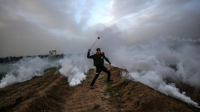 Беспорядки на границе сектора Газы. Фото: EPA