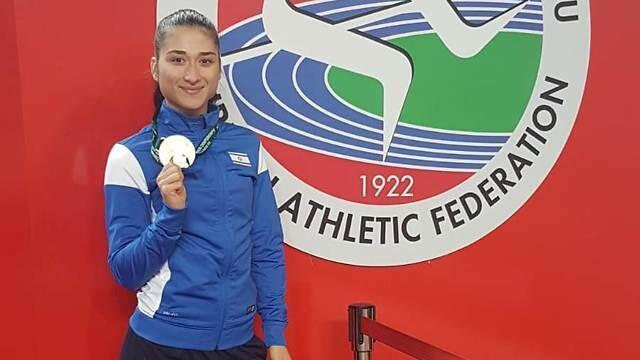 Диана Вайсман. Фото: пресс-служба федерации (צילום: יח"צ איגוד האתלטיקה) Диана Вайсман. Фото: пресс-служба федерации