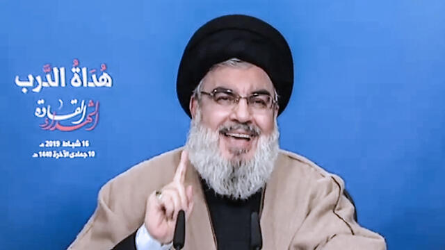 Hezbollah leader Hassan Nasrallah