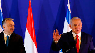 בנימין נתניהו עם ראש ממשלת הונגריה ויקטור אורבן ב ירושלים