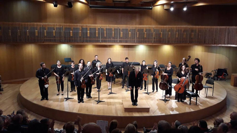 Ансамбль "Солисты Тель-Авива" под руководством Барака Таля. Фото: Цви Ордо