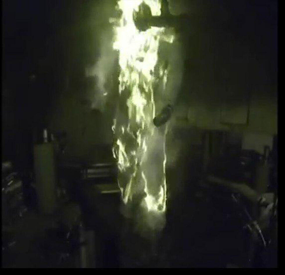 Тест на огнеупорность формы