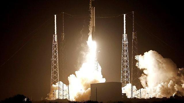 Liftoff of Israel's first moon mission (צילום: רויטרס) Liftoff of Israel's first moon mission
