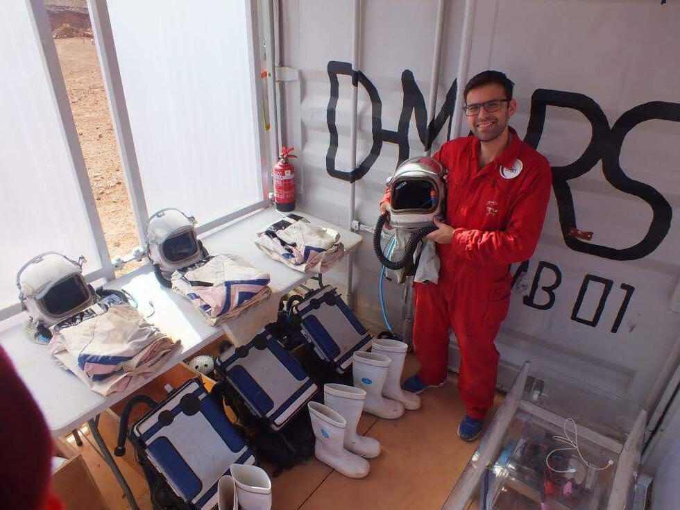  "Рамонавт" Константин Маргулян. Фото: Амир Варгафт