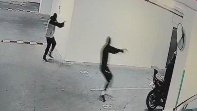 Footage from security camera