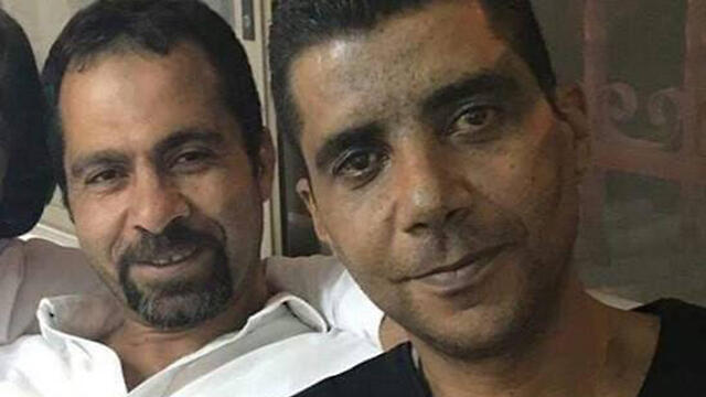 Tarek Bargut and Zakaria Zubeidi