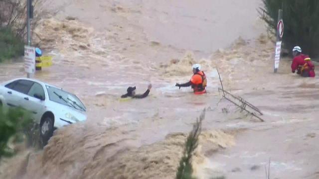 The rescue operation at Arazim Valley