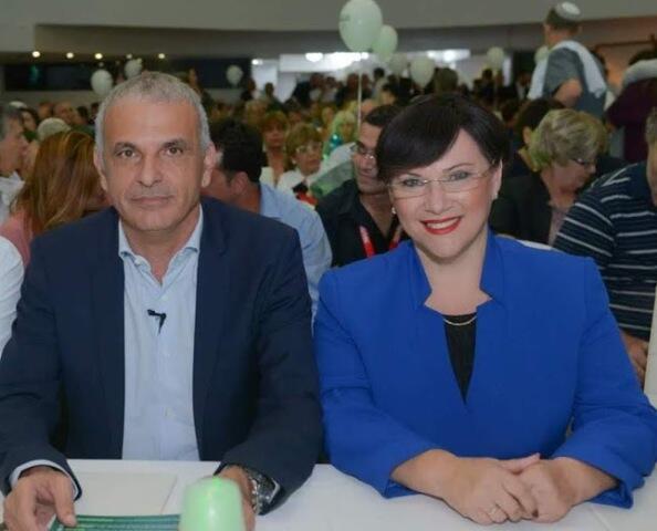 Моше Кахлон и Тали Плосков. Фото: пресс-служба Кулану