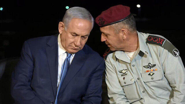 Benjamin Netanyahu and IDF Chief of Staff Aviv Kochavi (צילום: אביהו שפירא ) Benjamin Netanyahu and IDF Chief of Staff Aviv Kochavi