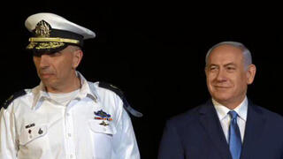 טקס סיום קורס חובלים בהשתתפות רה"מ בנימין נתניהו והרמטכ"ל אביב כוכבי אליהו שרביט מפקד חיל הים