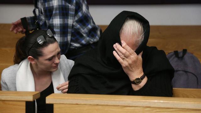 Родные Юрия Поддубного в зале суда. Фото: Моти Кимхи (צילום: מוטי קמחי) Родные Юрия Поддубного в зале суда. Фото: Моти Кимхи