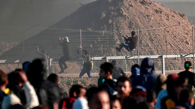 Беспорядки в Газе. Фото: AFP