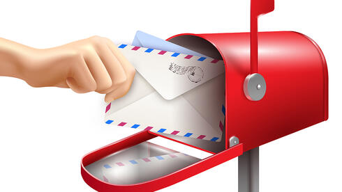 ספרד כפר תושבים מקבלים כסף מ אלמוני בתיבות דואר תיבת דואר