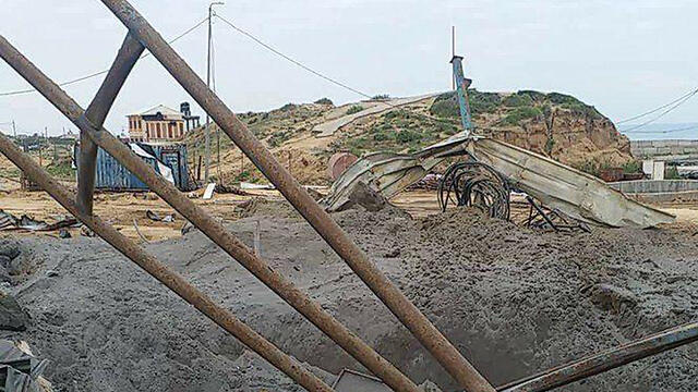 Объект ХАМАСа после удара ЦАХАЛаnullnull Объект ХАМАСа после удара ЦАХАЛа