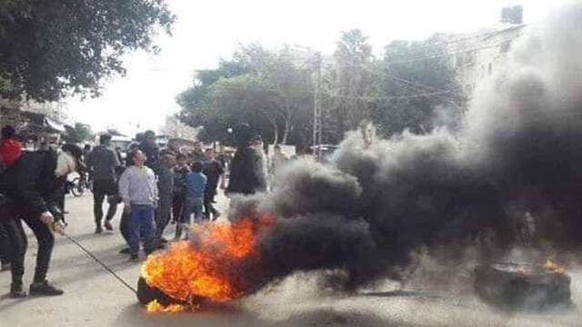 Протест в Газеnullnull Протест в Газе