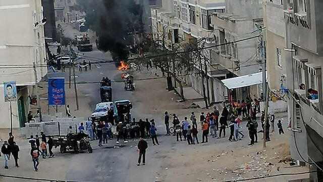 Протест в Газеnullnull Протест в Газе