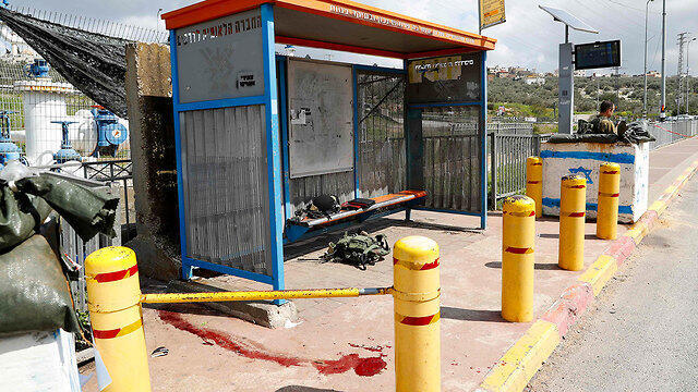 The scene of the attack (Photo: AFP)