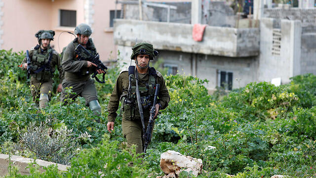 IDF troops in Nablus