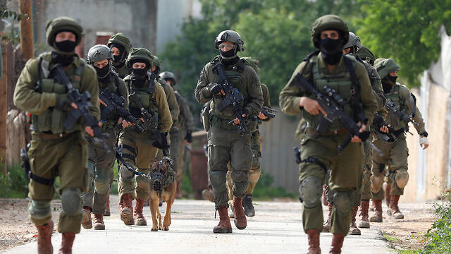 IDF troops in Nablus