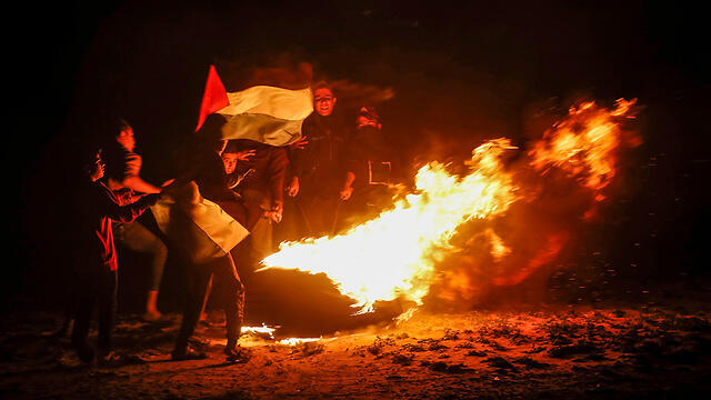 Беспорядки в Газе. Фото: AFP