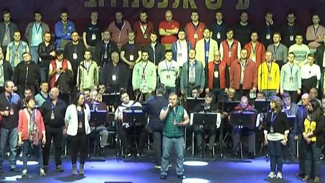  Звучит "Адон олам". Фото: Эли Мандельбаум