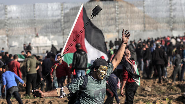 Беспорядки на границе сектора Газы. Фото: EPA
