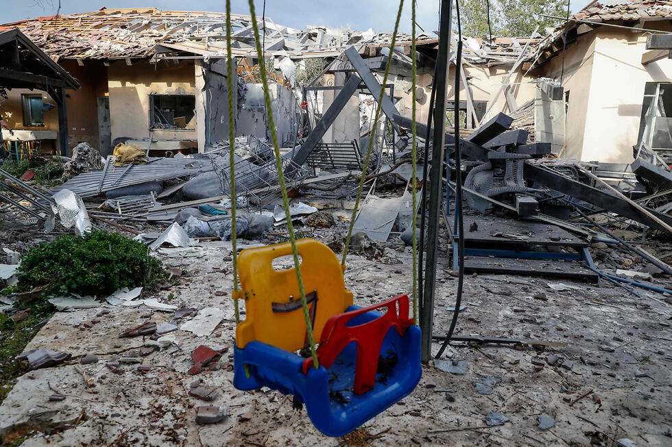 Разрушенный ракетой дом. Фото: AFP