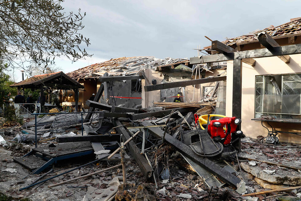 Разрушенный ракетой дом. Фото: AFP