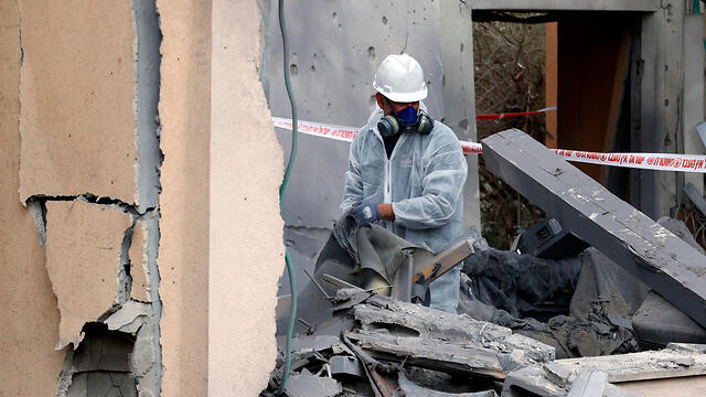 Разрушенный ракетой дом. Фото: AFP