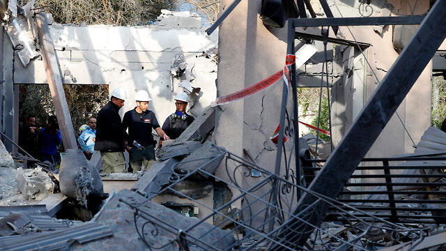 The scene of the attack (Photo: AFP)