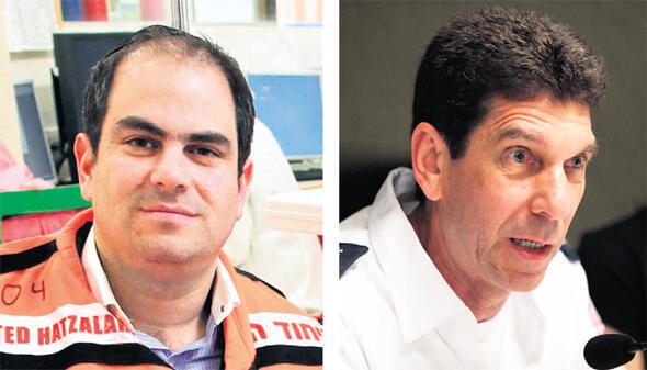 Эли Бир - президент "Ихуд ацала", Эли Бин - гендиректор МАДА. Фото: Амит Шааль, Амит Шааби