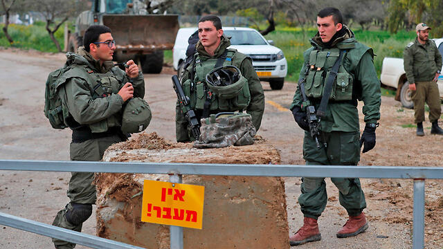 IDF troops deployed along the Gaza border (Photo: AFP)