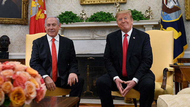 Netanyahu and Trump at the White House (Photo: AP)