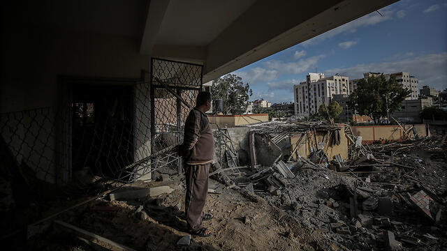 Газа после удара израильских ВВС. Фото: EPA