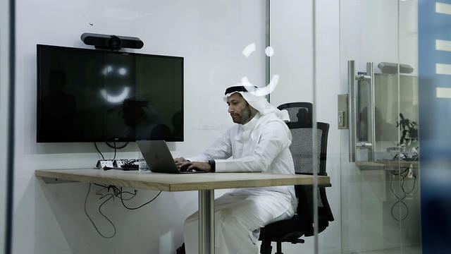 Careem co-founder Abdullah Elyas sits at a desk at the Careem office, in Riyadh, Saudi Arabia (Photo: AP) (Uber) Careem co-founder Abdullah Elyas sits at a desk at the Careem office, in Riyadh, Saudi Arabia (Photo: AP)