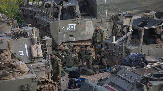 ЦАХАЛ на границе с Газой