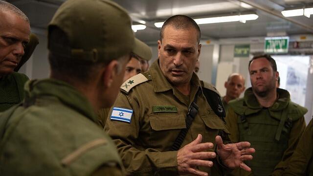 Замначальника генштаба ЦАХАЛа генерал-майор Эяль Замир в дивизии "Газа". Фото: пресс-служба ЦАХАЛа