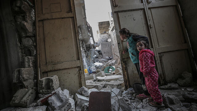  В секторе Газы. Фото: EPA