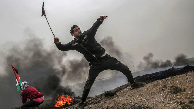 Беспорядки на границе с Газой. Фото: EPA