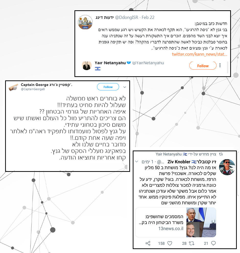 Связи между аккаунтами, выявленные в ходе расследования