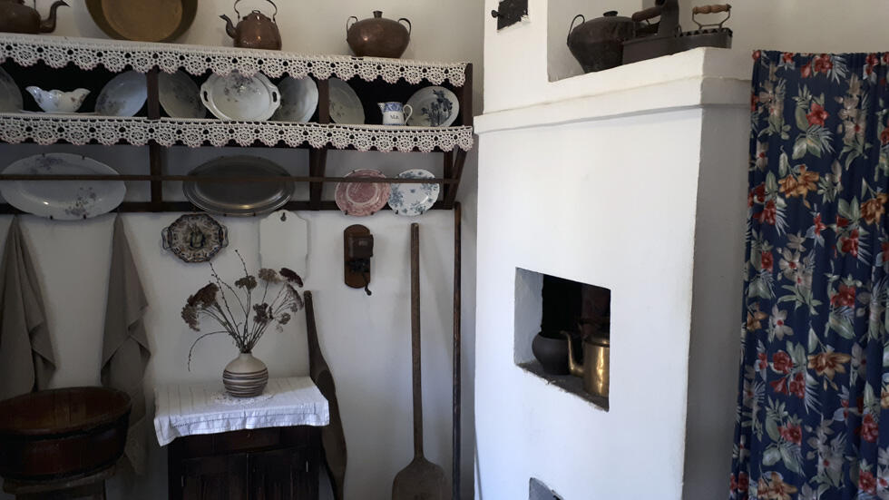 Первая мастерская Шагала – домашняя печь. Фото: Давид Шехтер