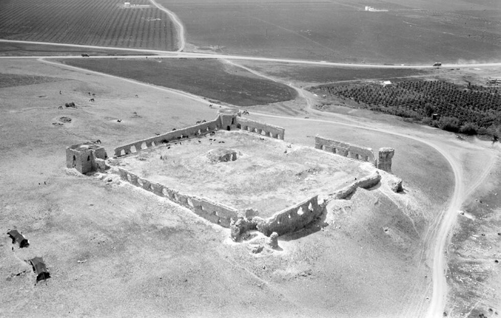 Крепость крестоносцев. Фото: Library of Congress, Prints & Photographs Division LC-DIG-matpc-22183