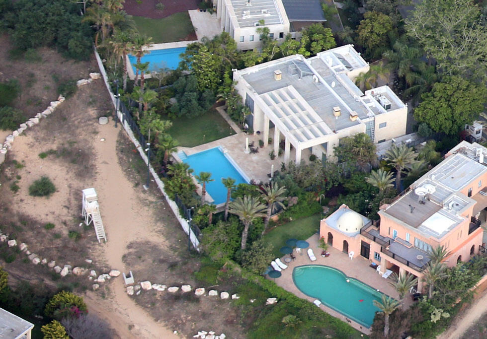 Вилла четы Нетаниягу в Кейсарии. Фото: Шауль Голан