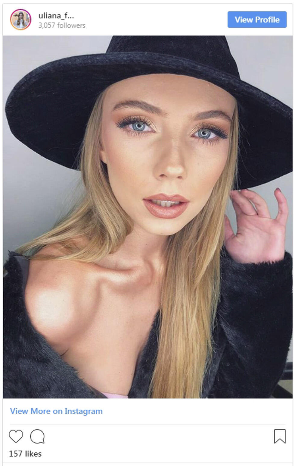 Ульяна Фридрих. Фото: Instagram