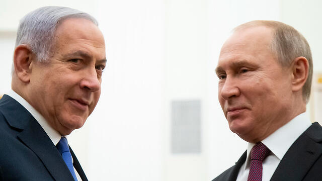 Нетаниягу и Путин. Фото: АFР