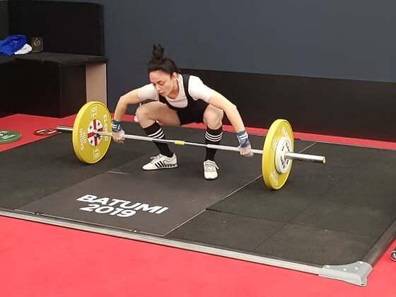 יוליה בוטקובה הרמת משקולות