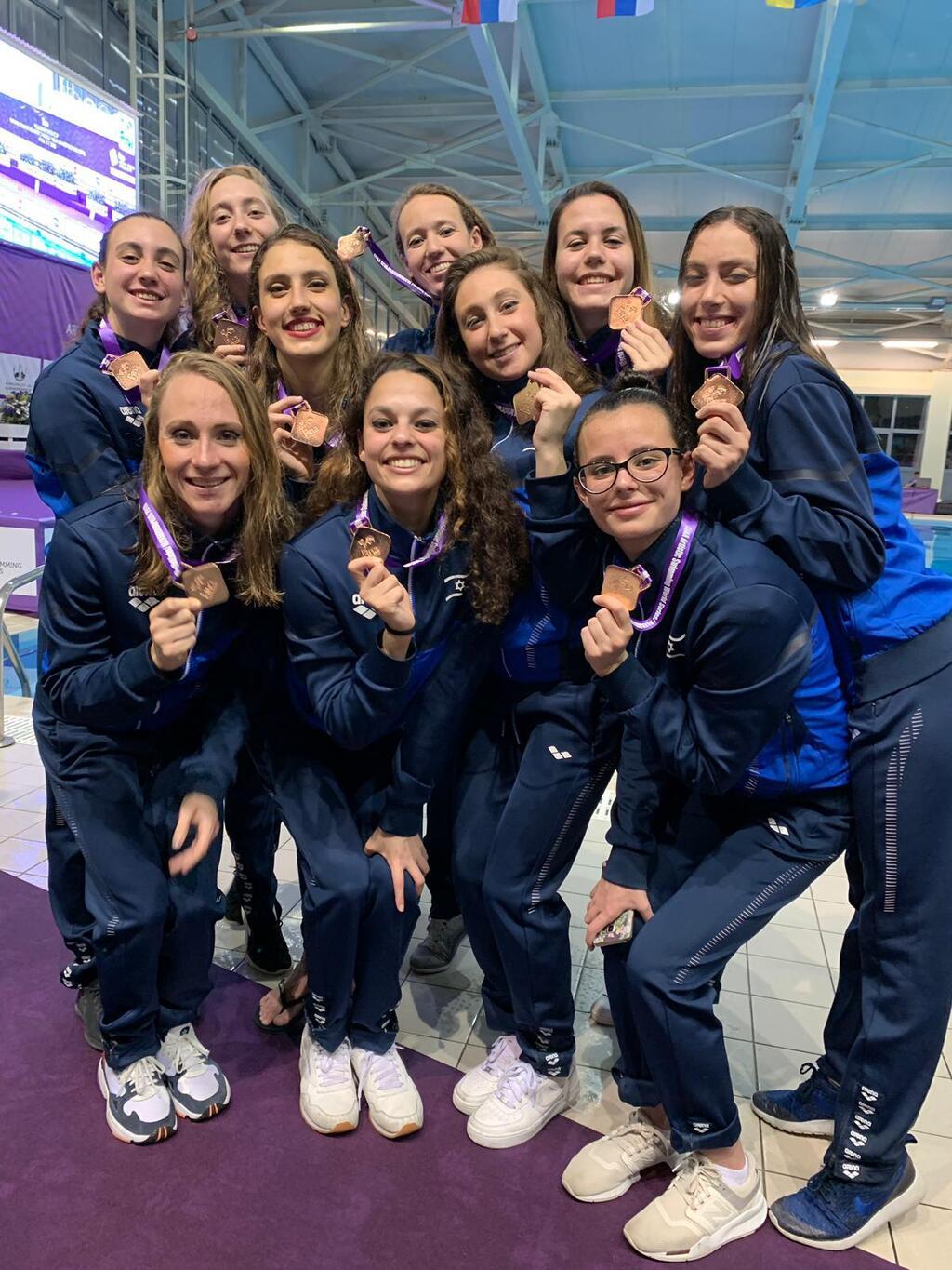 Сборная Израиля. Фото: федерация плавания