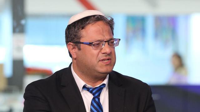 Итамар Бен-Гвир в студии Ynet. Фото: Ави Муалем