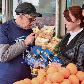 Boris Groisman, 91; 'I have managed to persuade at least 300 or 400 people to vote for Lieberman'nullnull Boris Groisman, 91; 'I have managed to persuade at least 300 or 400 people to vote for Lieberman'